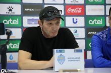 Александр Хомяков: "Афсуски, кўп гол ўтказиб юбордик"